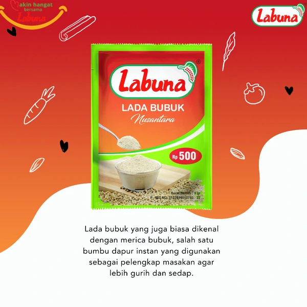 Rempah Bubuk Labuna (Lada, Ketumbar, Kunyit)