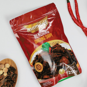 Rendang Daging Sapi Asli Padang 250 gram (Halal MUI BPOM) - Mamaks