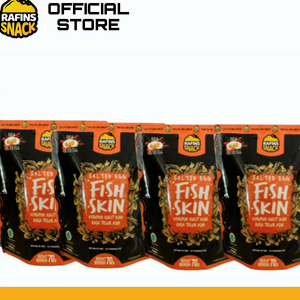 Rafins Fishskin Bundle isi 4 (Salted egg)