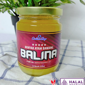 BALINA Minyak Ayam Bawang 250ml Halal Kemasan Stoples Kaca