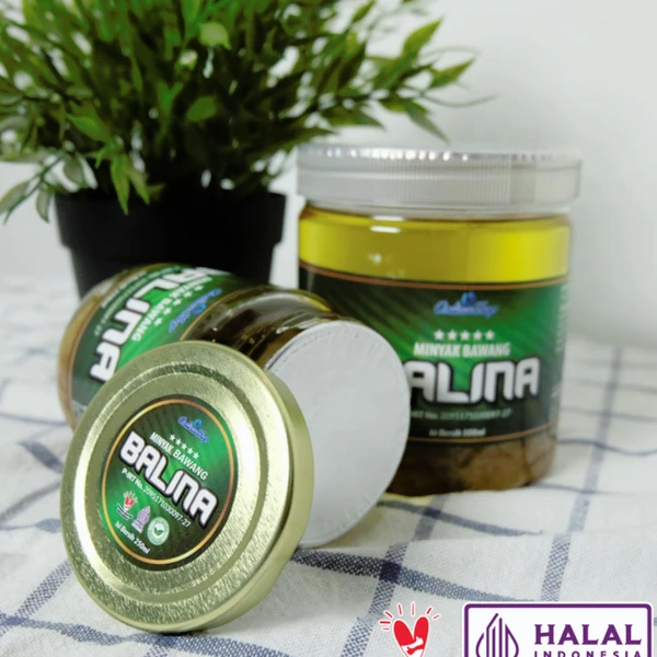 BALINA Minyak Bawang 500ml Halal Kemasan Stoples Plastik