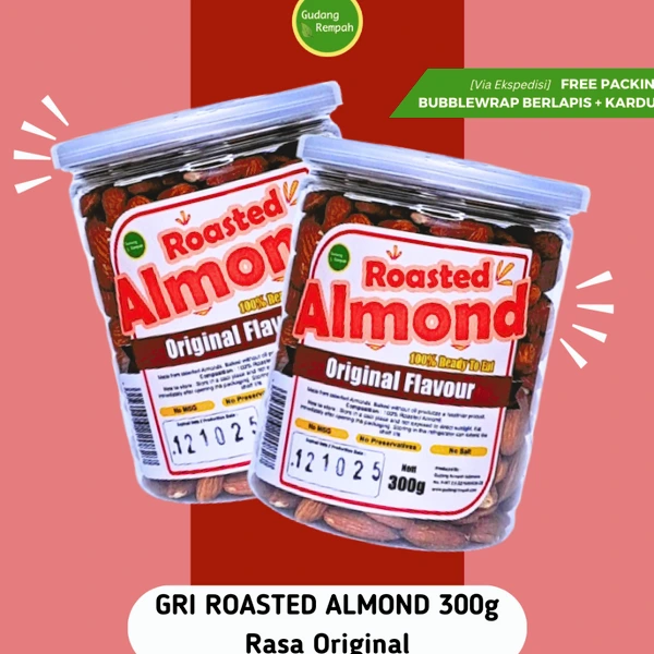300g Roasted Almond GRI
