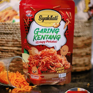 Syakilati garing kentang pedas balado