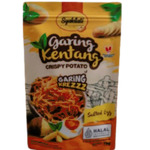 Syakilati garing kentang Salted Egg