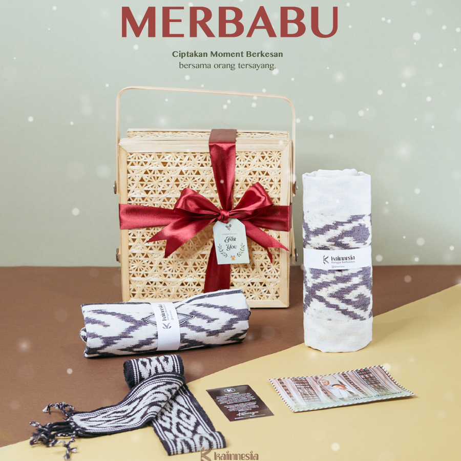 KAINNESIA Merbabu-Souvenir Hampers Pernikahan Birthday Gift Graduation Gift Birthday Hampers Custom