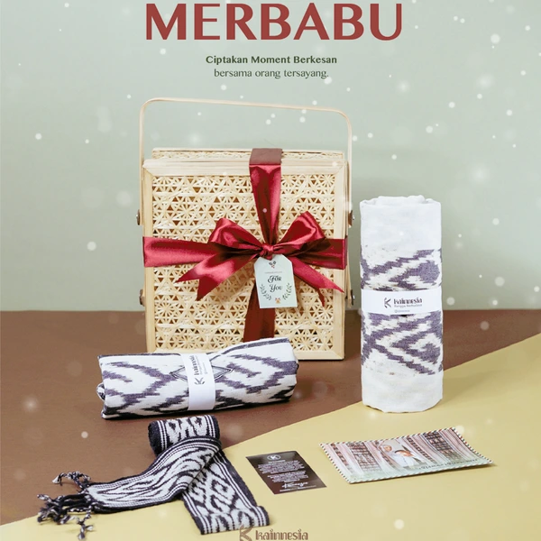 KAINNESIA Merbabu-Souvenir Hampers Pernikahan Birthday Gift Graduation Gift Birthday Hampers Custom