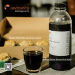 Cold Brew Konsentrat Kopi Awicarita - kemasan botol 1 liter
