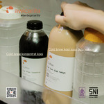 Cold Brew Kopi Susu Gula Kelapa Awicarita - kemasan botol 1 liter