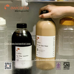 Cold Brew Kopi Susu Gula Kelapa Awicarita - kemasan botol 1 liter