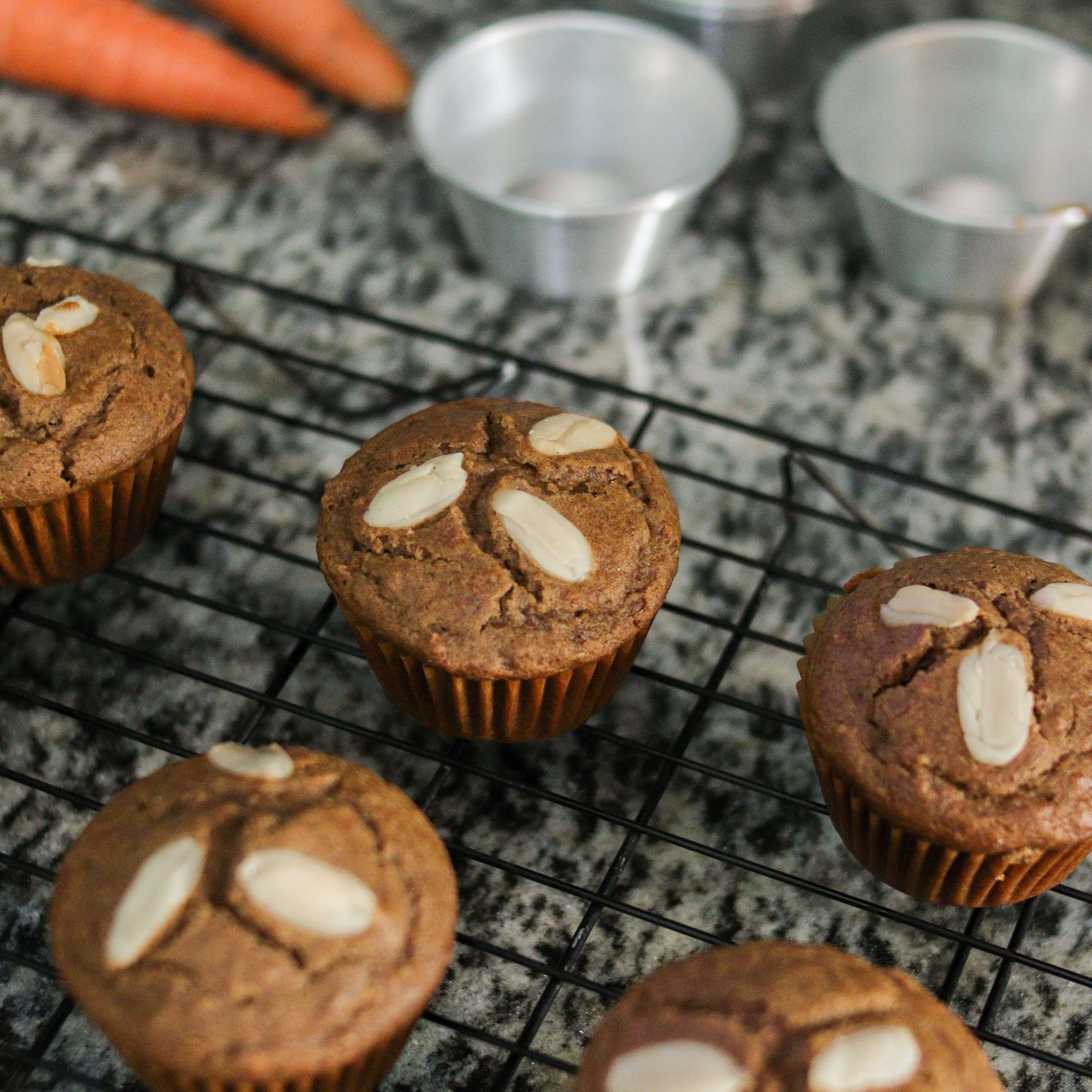 Spiced Carrot Muffins Bebas Gluten Awicarita - boks isi 1/2 lusin