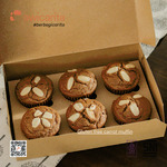 Gluten-Free Carrot Muffin Awicarita - kemasan boks isi 1/2 lusin