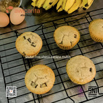 Gluten-Free Choco Banana Muffin Awicarita - kemasan boks isi 1/2 lusin