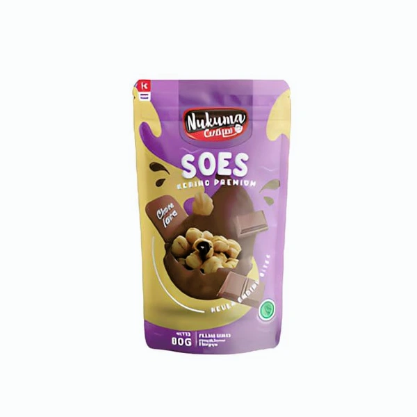Nukuma Soes Kering Premium Kemasan Trendy 70 gram