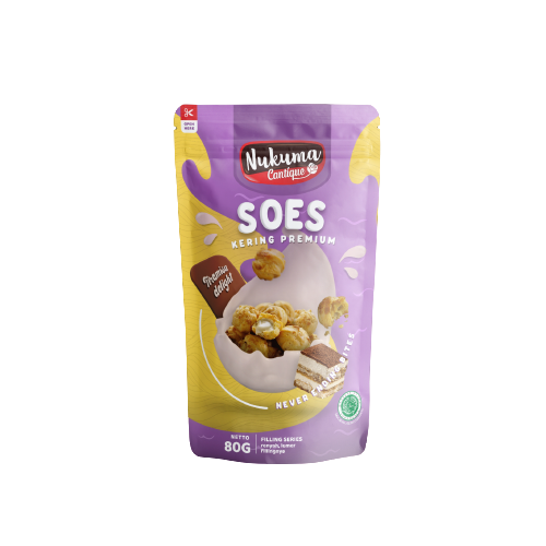 Nukuma Soes Kering Premium Kemasan Trendy 70 gram