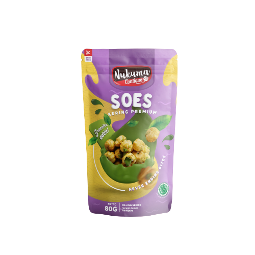 Nukuma Soes Kering Premium Kemasan Trendy 70 gram