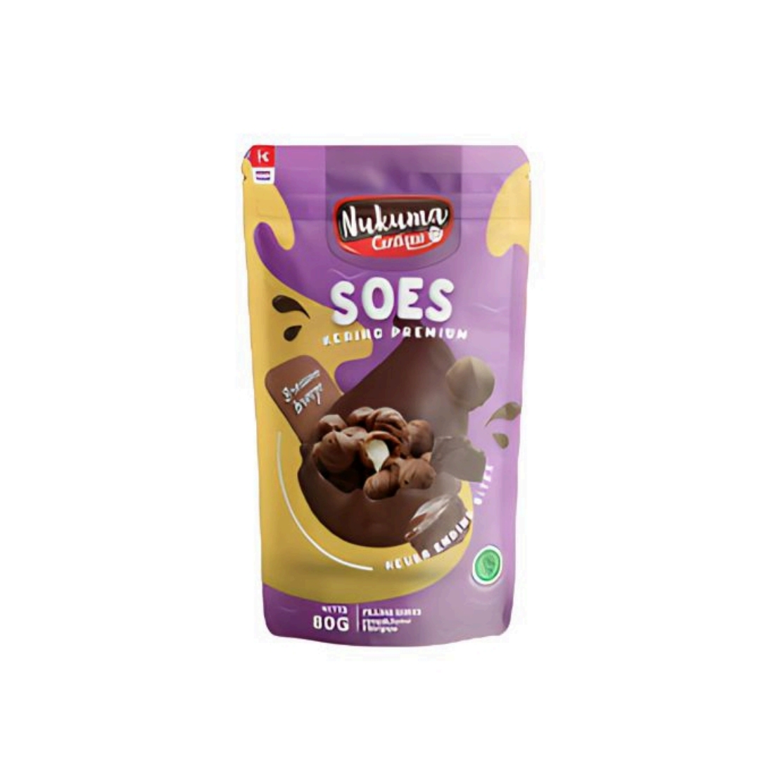 Nukuma Soes Kering Premium Kemasan Trendy 70 gram