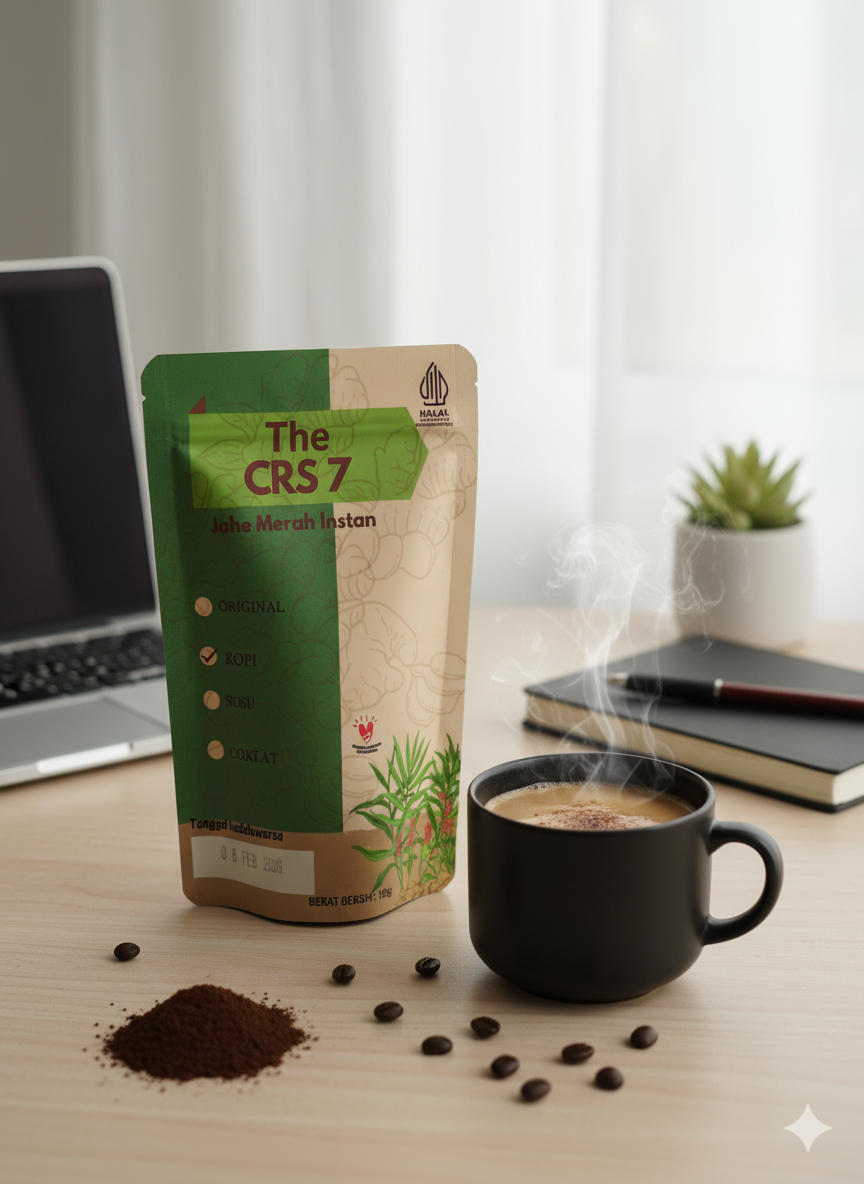 The CRS 7 jahe merah instan