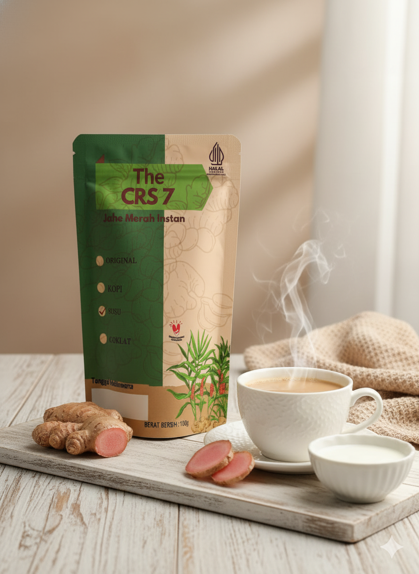 The CRS 7 jahe merah instan