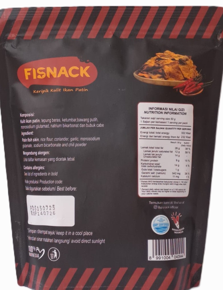 FISH SKIN PEDAS 50 g