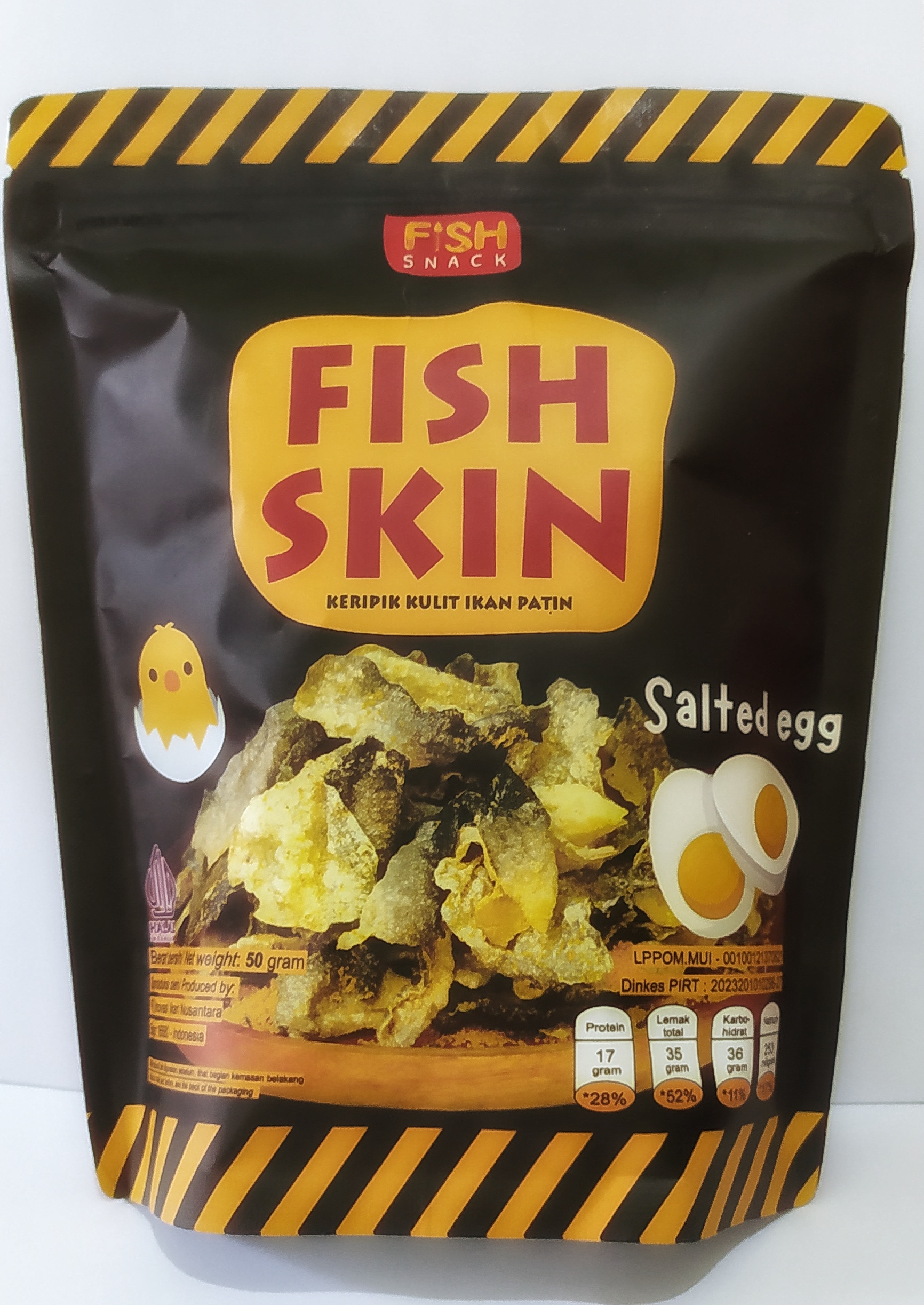 FISH SKIN SALTED EGG 50 g