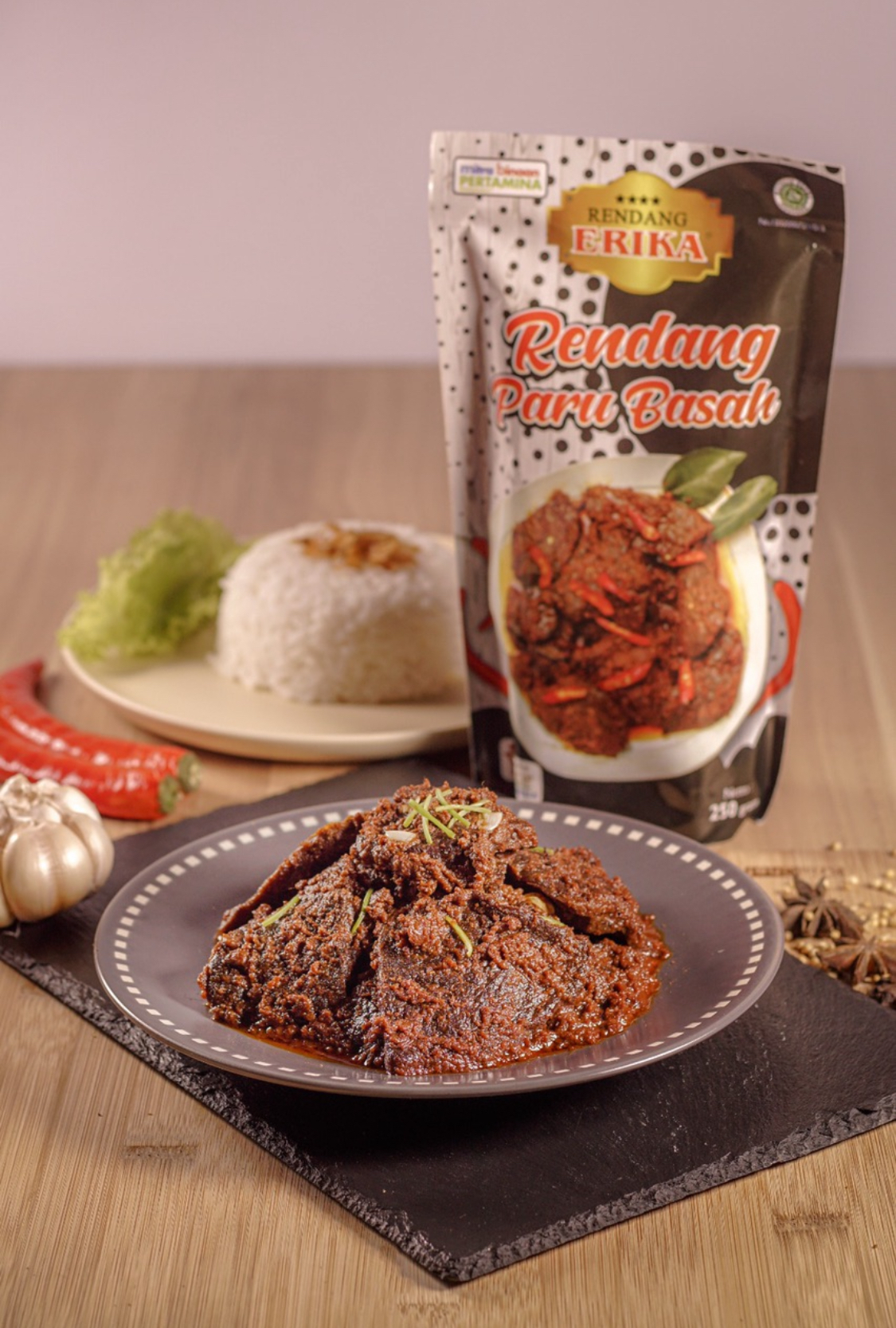 Rendang Paru Basah