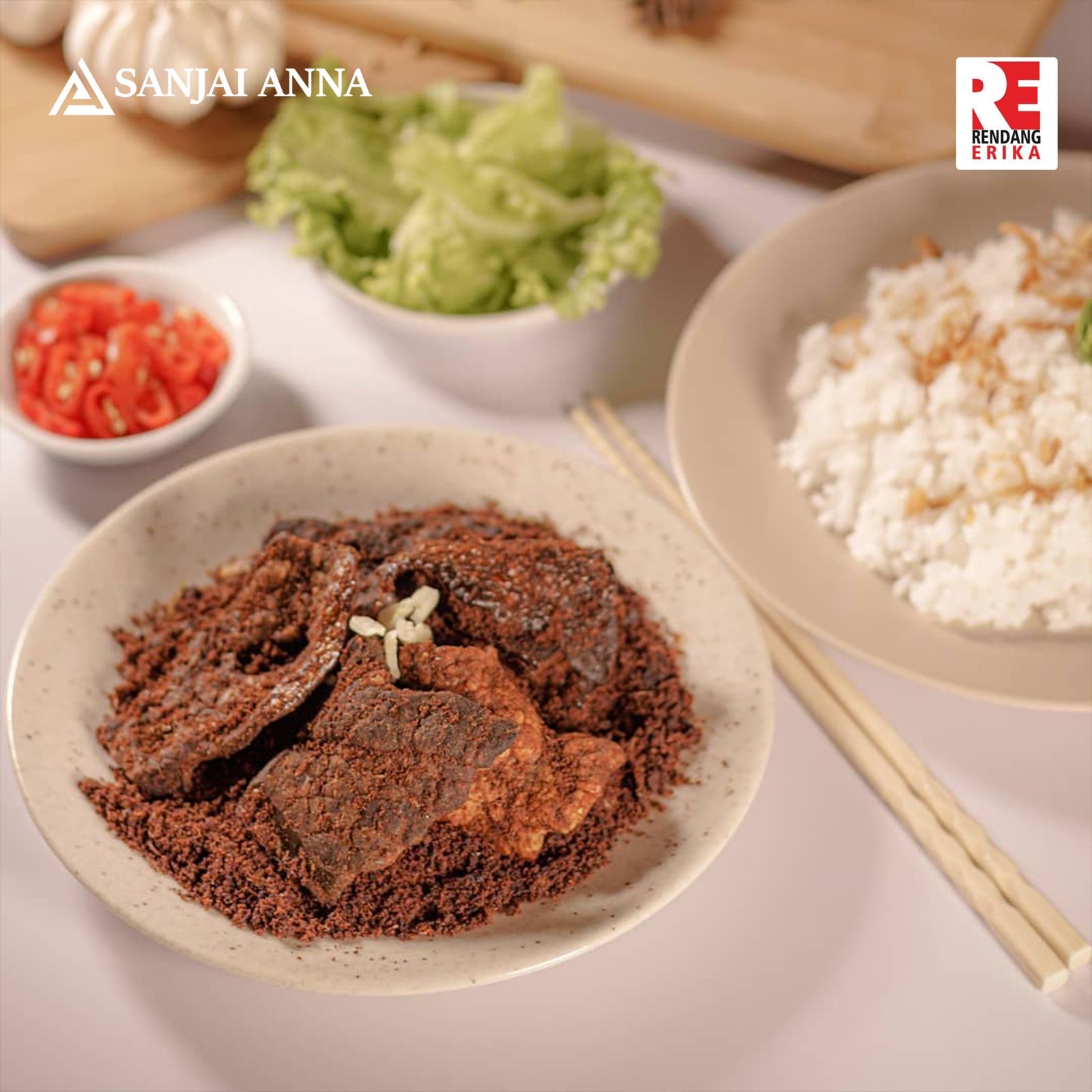 Rendang Paru Kering