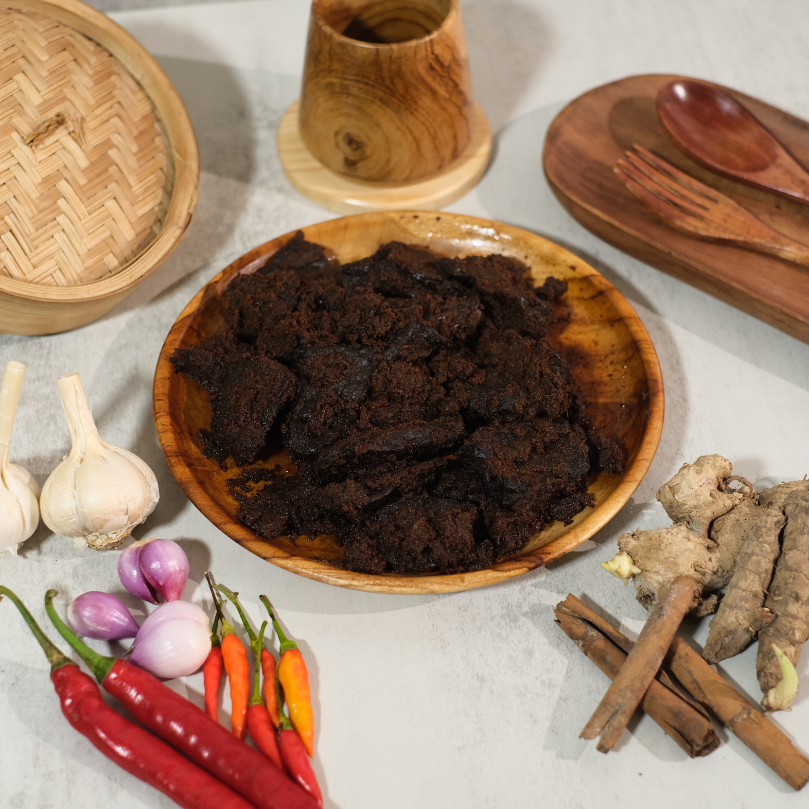 Rendang Paru Sapi Premium II Rendang Yonaniko