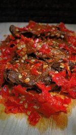 Dendeng Balado Basah II Rendang Yonaniko