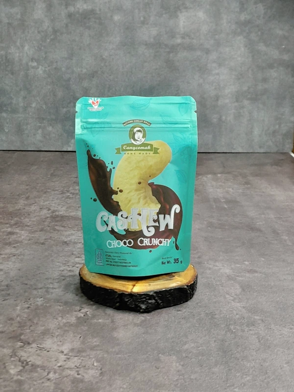 Snack Kacang Mede Coklat Panggang Cangcomak  Kacang Mete Roasted