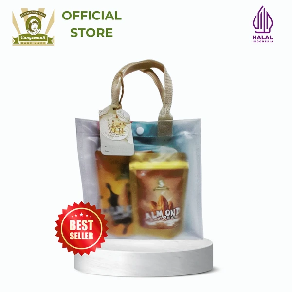 Paket Hemat Cangcomak 3 in 1 Kacang Coklat Mete Coklat Almond Coklat Roasted