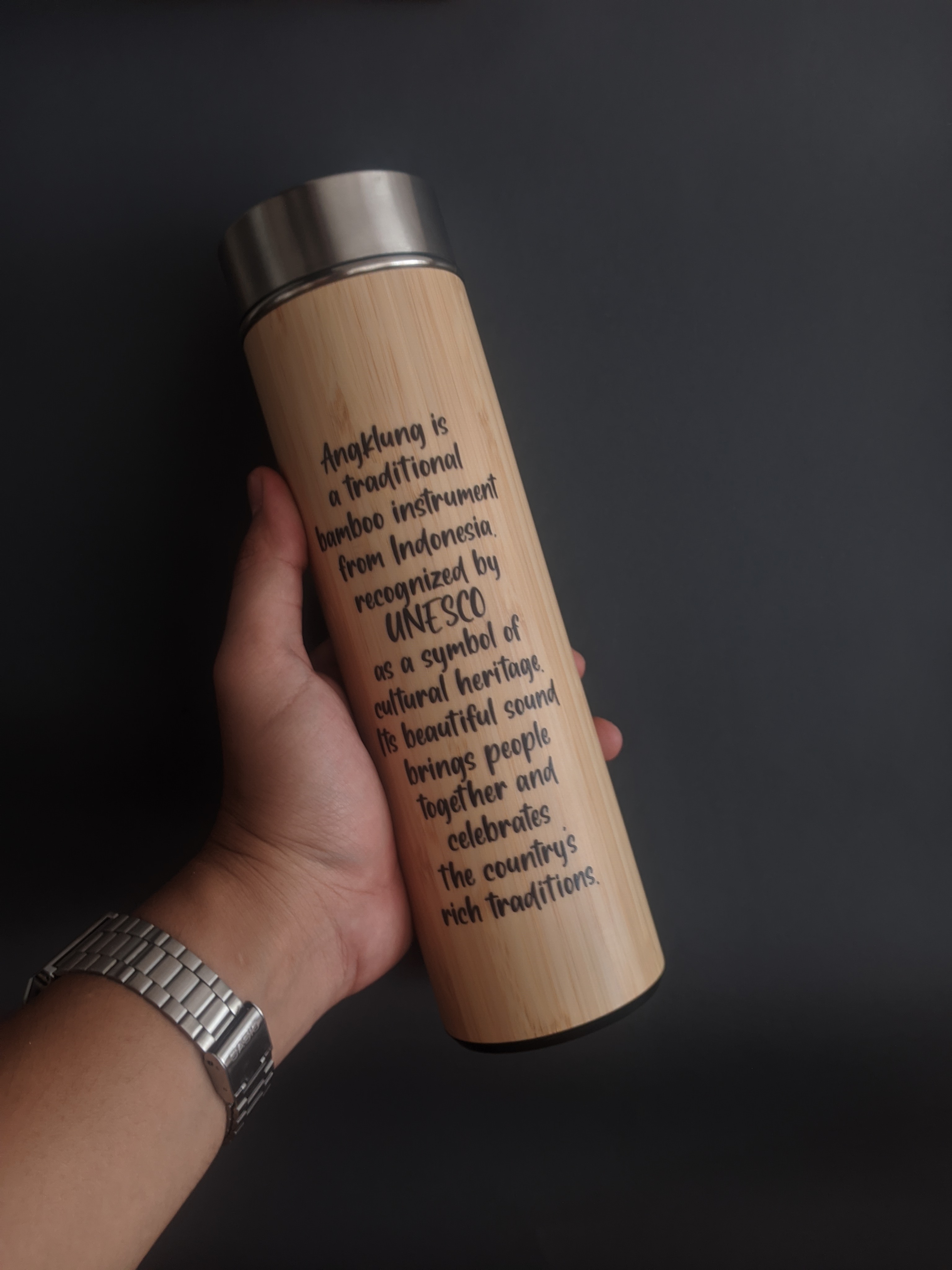 Tumbler Bambu - Ramah Lingkungan dan Gaya Alami