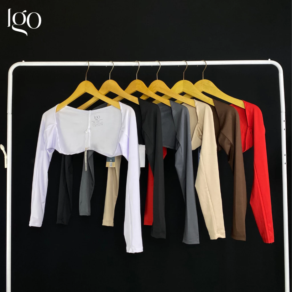 IGO Manset Tangan Sambung Bolero Spandek Jersey 40-90Kg