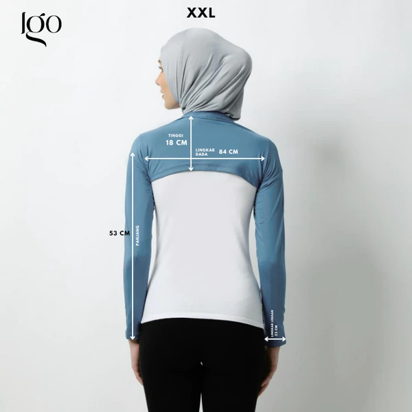 IGO Manset Tangan Sambung Bolero Spandek Jersey 40-90Kg