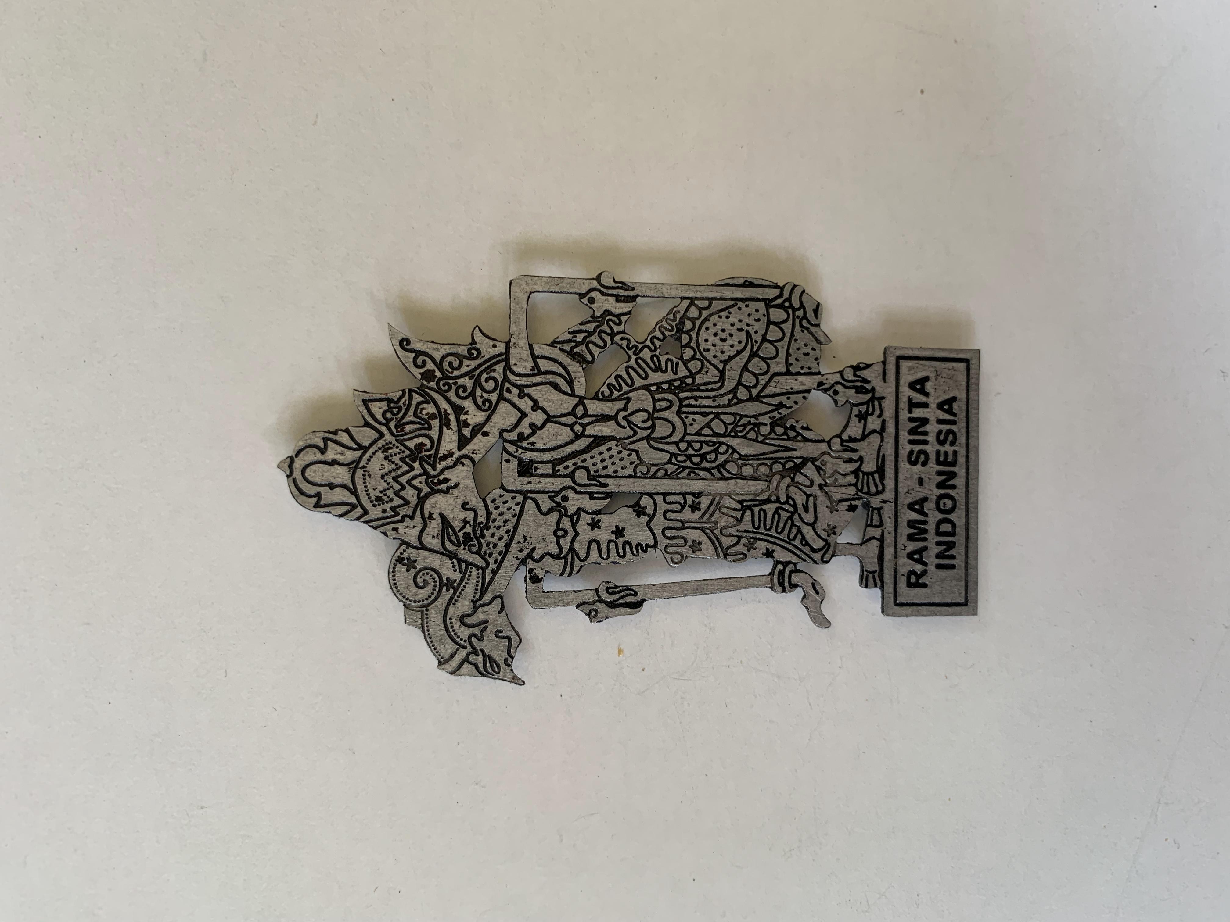 Magnet Kulkas Motif Wayang Satuan