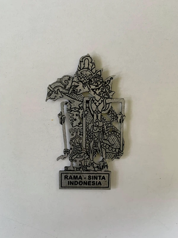 Magnet Kulkas Motif Wayang Satuan