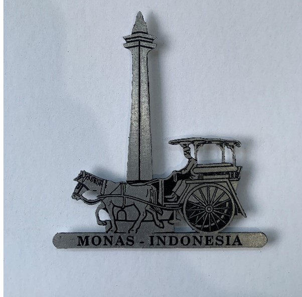 Magnet Kulkas Motif Kendaraan Satuan