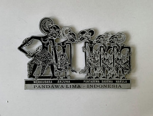 Magnet Kulkas Motif Wayang Set
