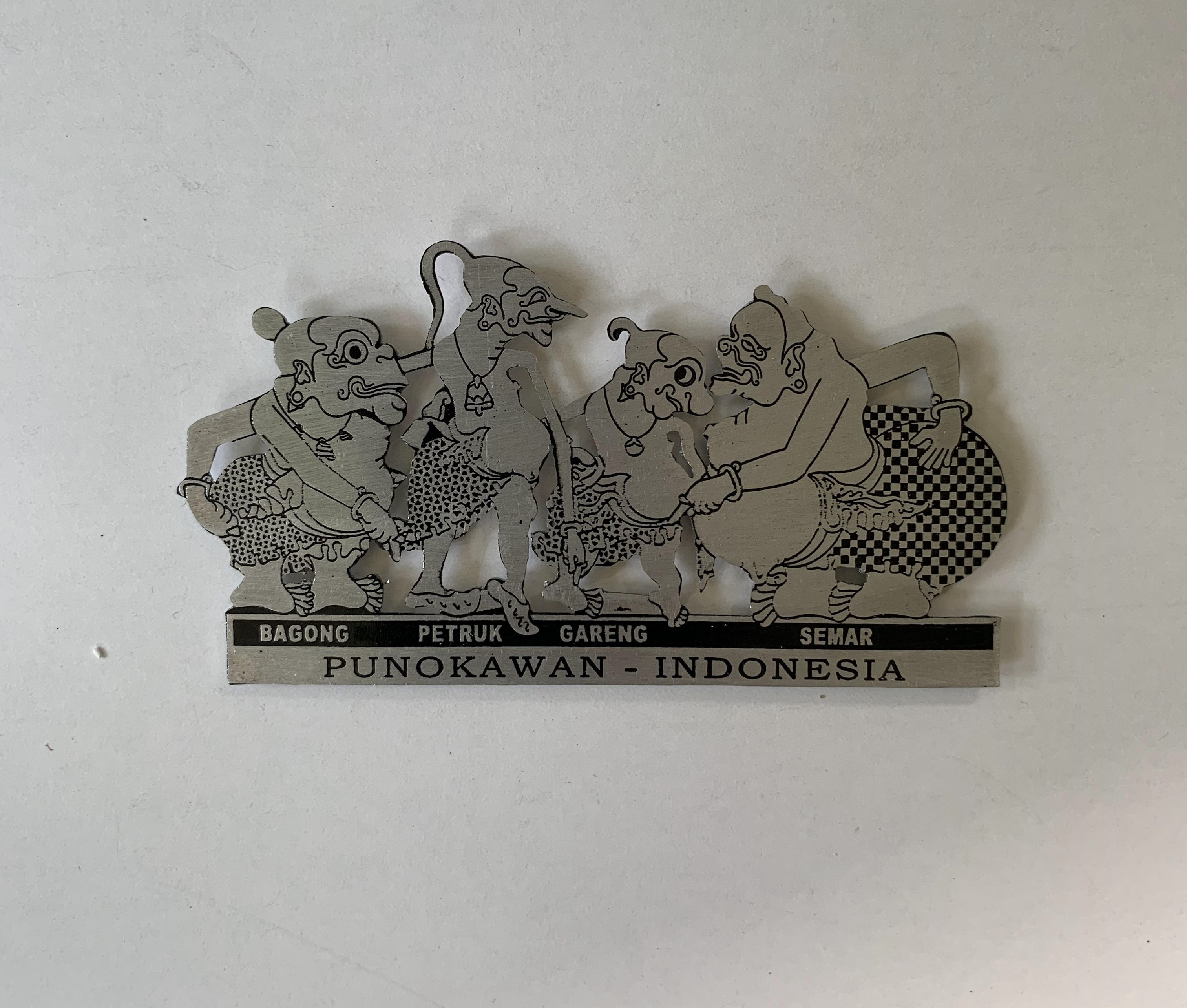 Magnet Kulkas Motif Wayang Set