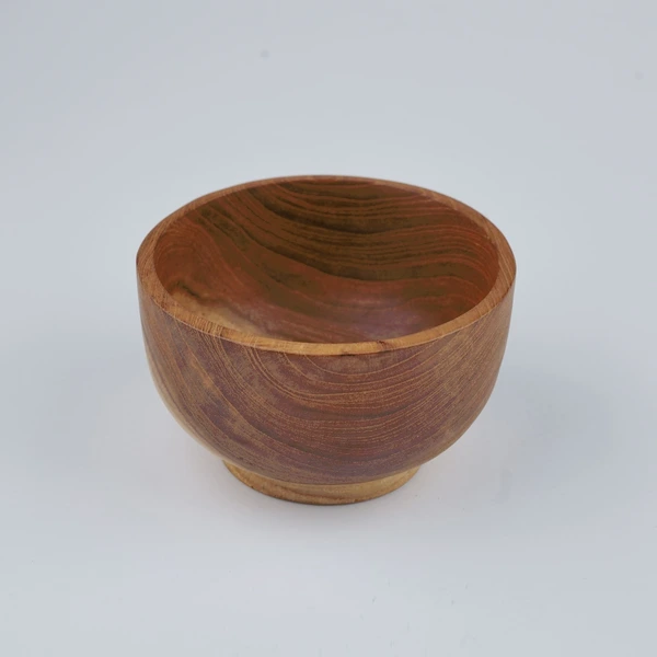 Mangkok Kayu Jati Premium