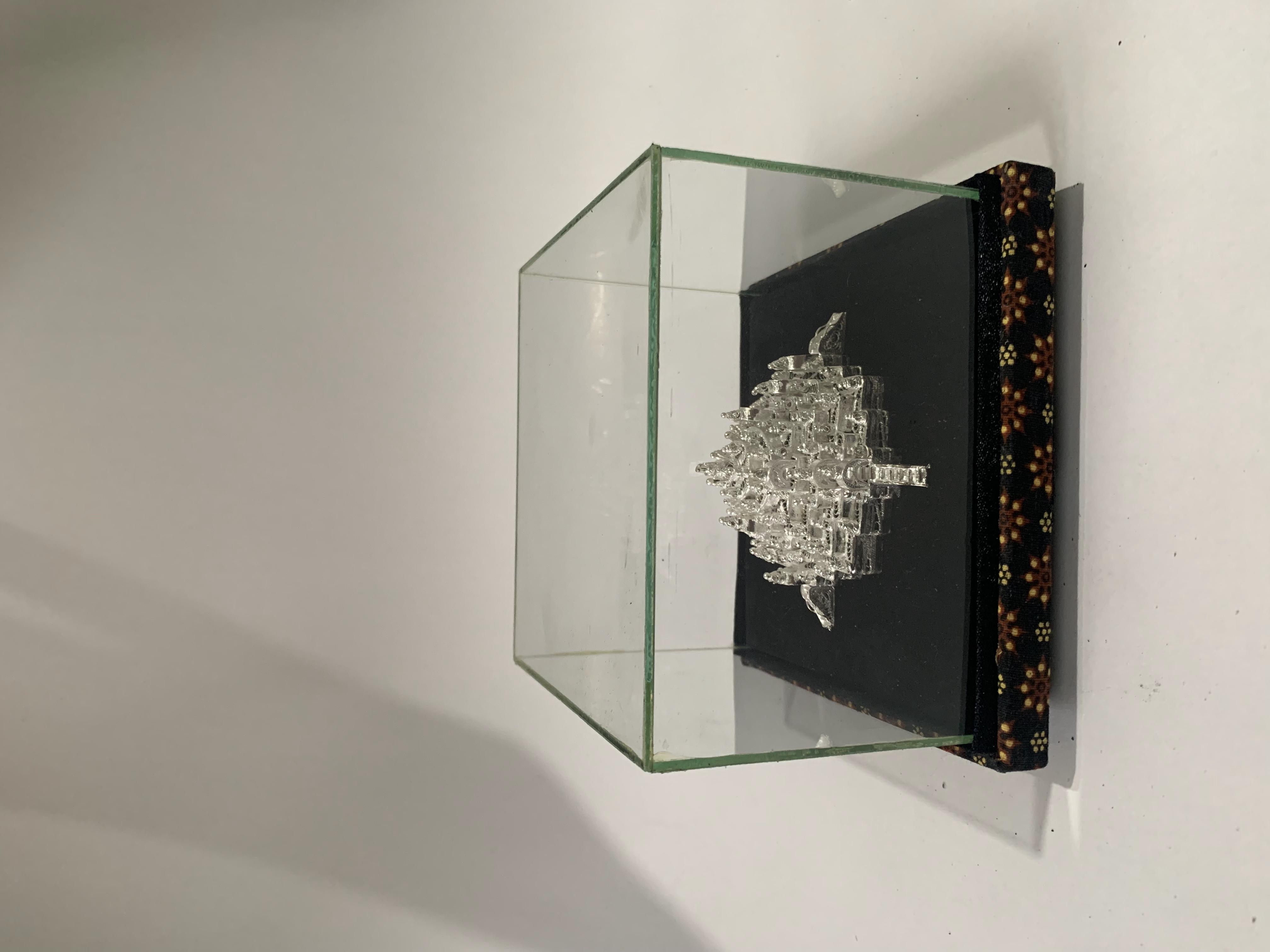 Miniatur Borobudur Kecil Silver Plated