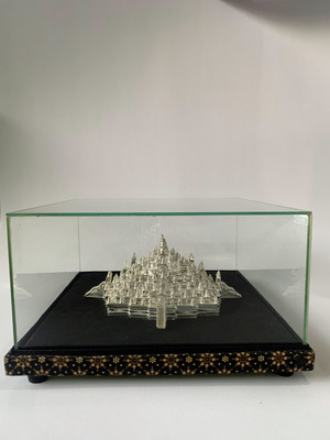 Miniatur Borobudur Besar Silver Plated