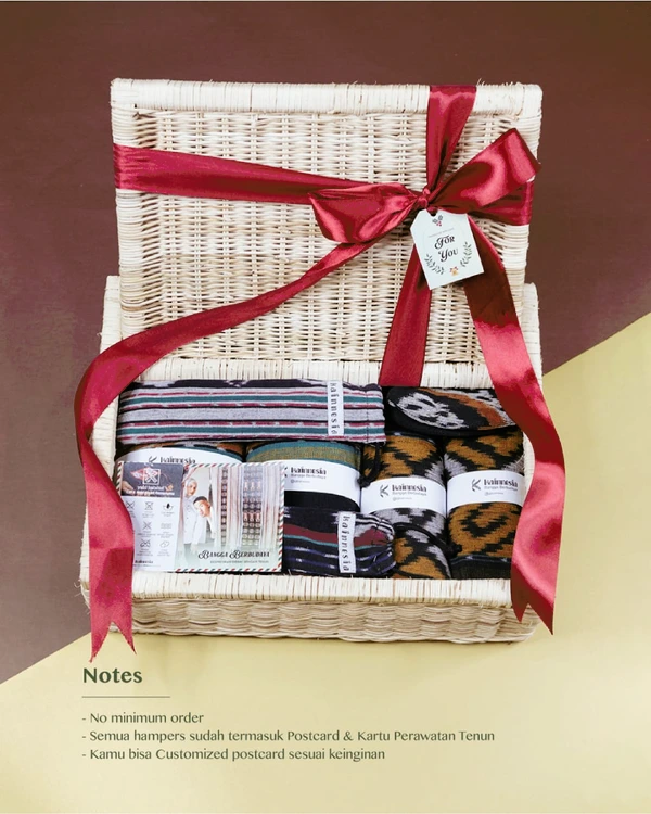 KAINNESIA Semeru-Souvenir Hampers Pernikahan Birthday Gift Graduation Gift Birthday Hampers Custom