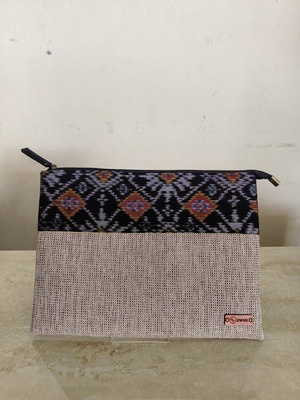 UWAISGEN Tas Laptop Mirah Bag 15 inchi Goni Endek Etnik Bali Handmade