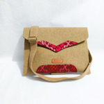 UWAISGEN Tas Laptop Anvlope 14 inchi Goni Endek Etnik Bali Handmade