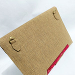 UWAISGEN Tas Laptop Anvlope 14 inchi Goni Endek Etnik Bali Handmade