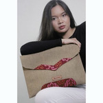 UWAISGEN Tas Laptop Anvlope 14 inchi Goni Endek Etnik Bali Handmade