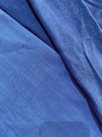 KAINNESIA Kain Tenun Polos Biru
