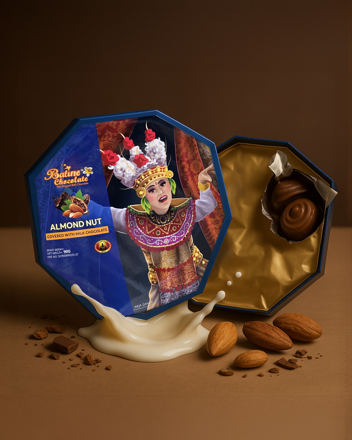 Baline Chocolate Wayang Klungkung 90 gr