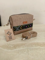 UWAISGEN Zidni Pouch Selempang Goni Endek Etnik Bali Handmade