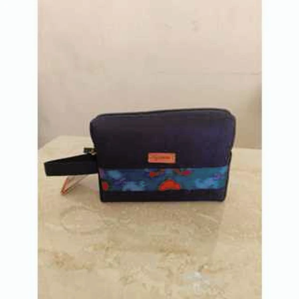 UWAISGEN Zidni Pouch Kanvas Endek Etnik Bali Handmade